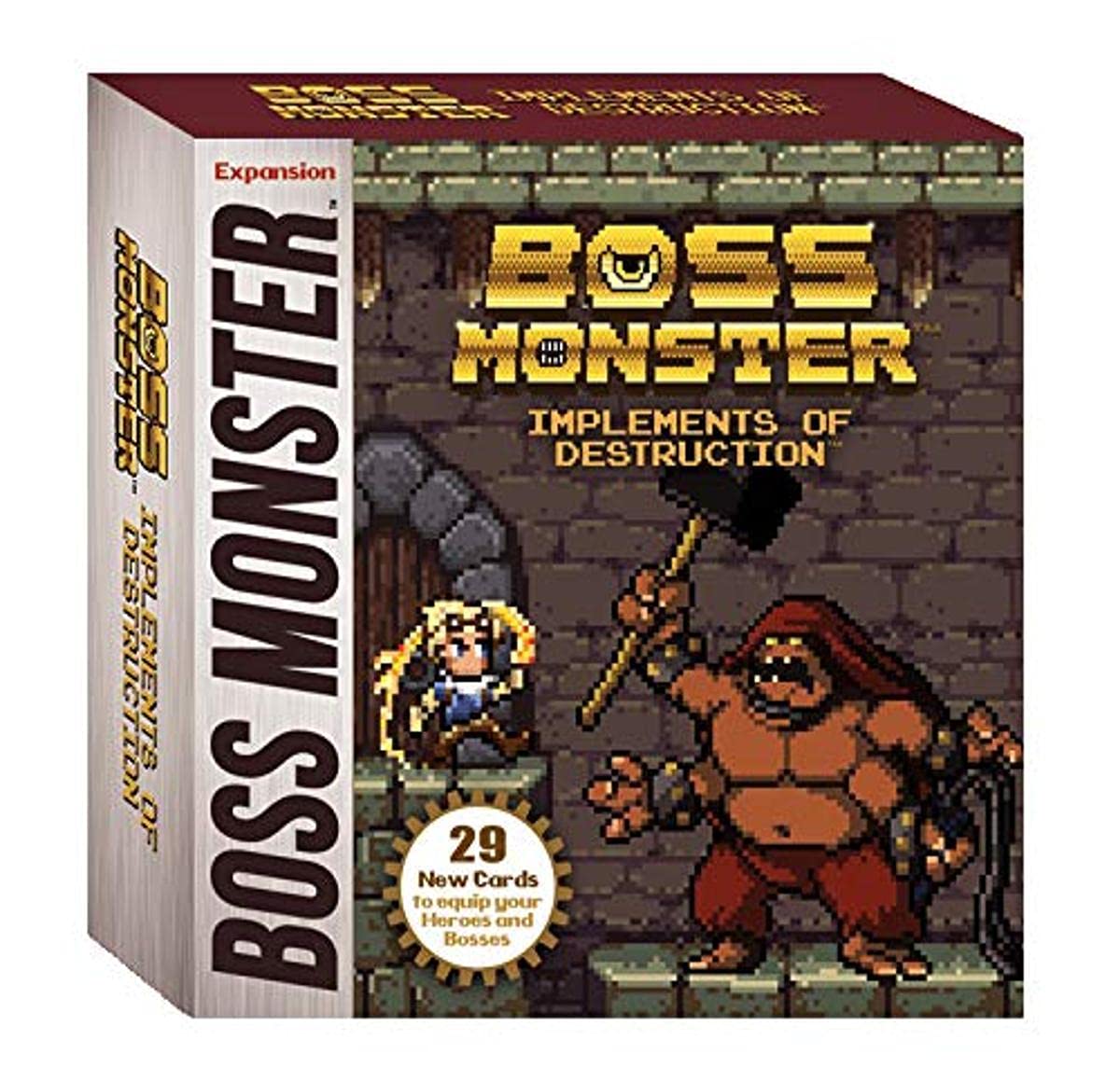 Brotherwise Games Boss Monster Implements of Destruction Board Games, Small