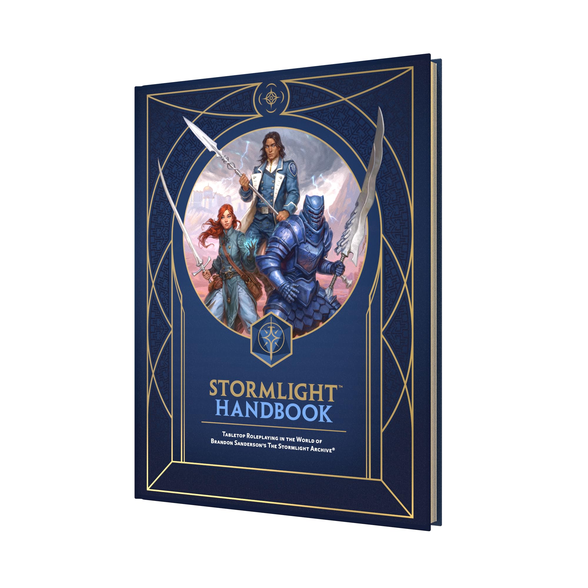 Stormlight Handbook, Cosmere RPG Core Rulebook by Brotherwise Games | 3-7 Players | Ages 14+ | Build Characters, Swear Ideals, and Tell Epic Stories