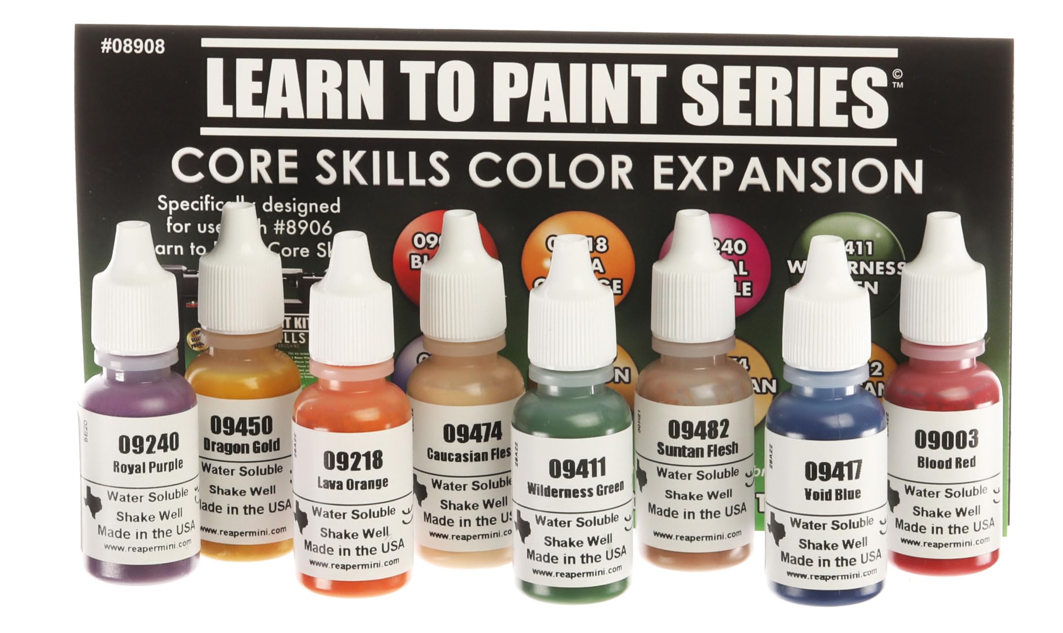 REAPER Learn to Paint Kit: Core Skills Color Expansion