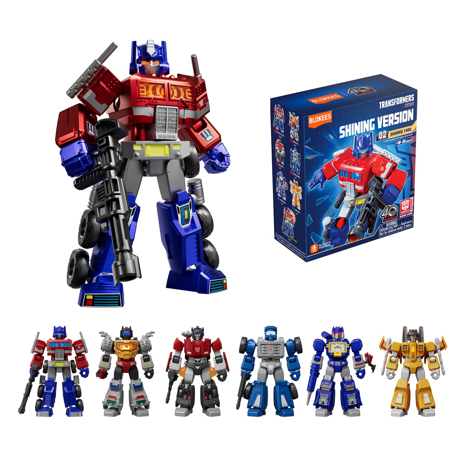 BLOKEES Transformers Shining Version 02 Shining 1985