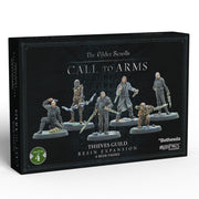 Modiphius: The Elder Scrolls: Call to Arms: Thieves Guild - 6 Figure Resin Expansion, Chapter 4, Unpainted, 32mm Miniatures with Scenic Bases, RPG
