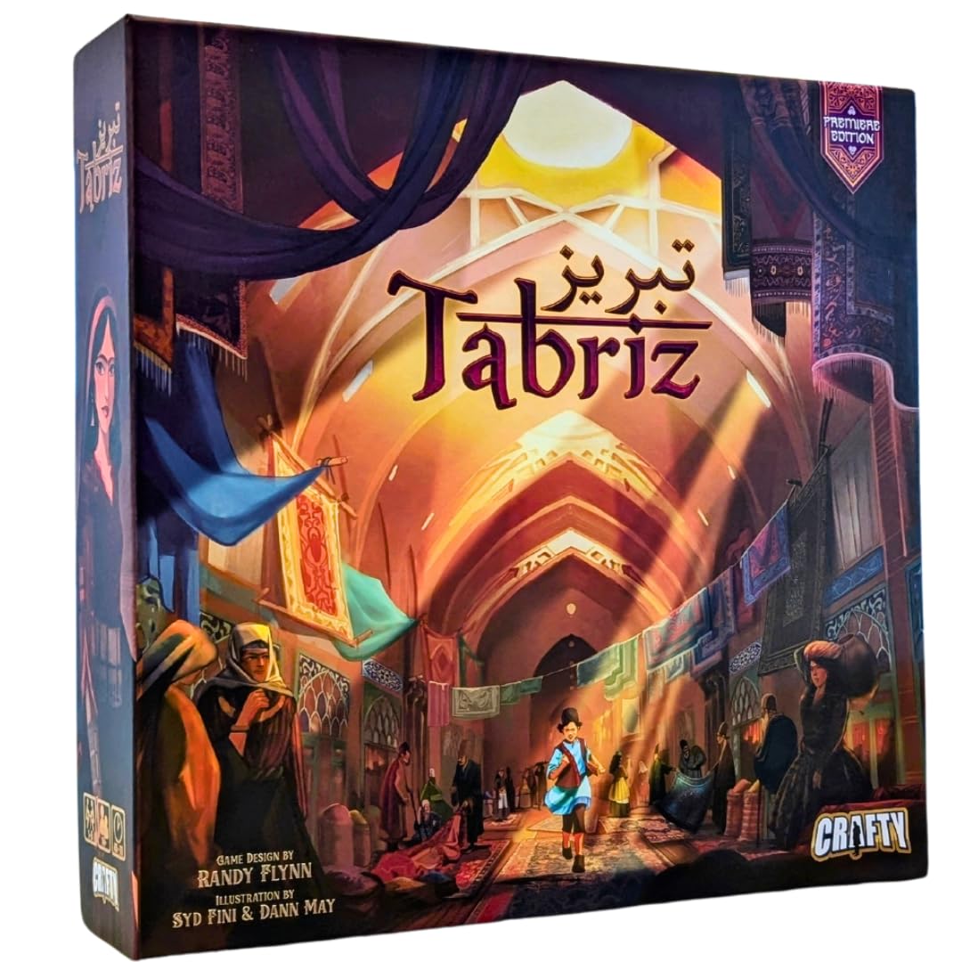 Tabriz Premiere Edition | 75 Minute Play Time | 1 to 5 Players