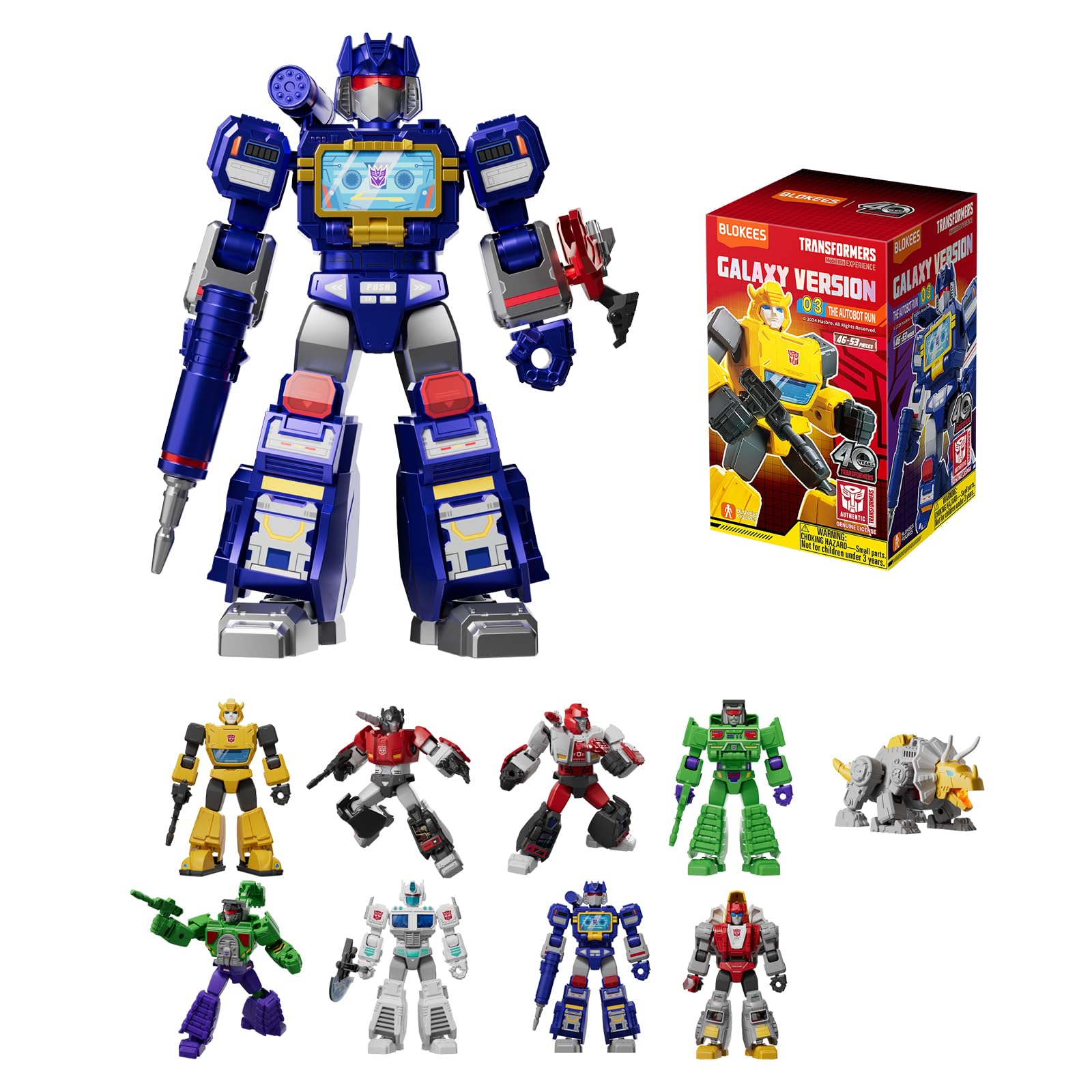 BLOKEES Transformers Galaxy Version 03 The Autobot Run