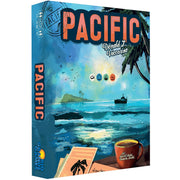 Rio Grande Games Pacific: Simultaneous Play Strategy Board Game, Card Drafting Economy, 2-5 Players, Ages 14+