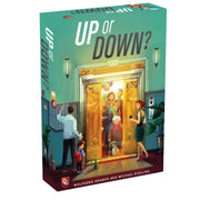 Capstone Games Up or Down? Card Game – Fun Family Card Game for 2-6 Players, Ages 8+ – Quick Play, Easy-to-Learn Strategic Card Game for Game Night, Fun Card Games for Adults & Kids
