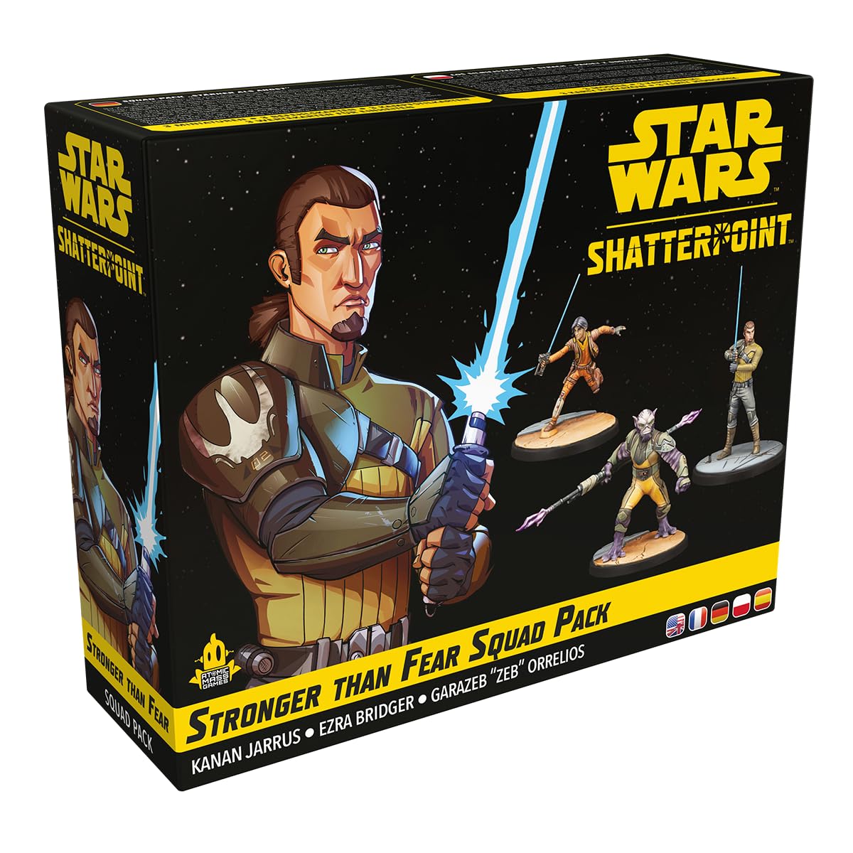 Atomic Mass Games Star Wars Shatterpoint Stronger Than Fear Squad Pack - Tabletop Miniatures Game, Strategy Game for Kids and Adults, Ages 14+, 2 Players, 90 Minute Playtime, Atomic Mass Games