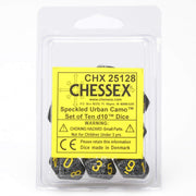 Chessex 25128 Speckled Urban Camo d10s Dice, Set of 10