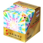 SHASHIBO Easter Edition Shape Shifting Box – STEM Magnetic Fidget Cube with Over 100 Shapes, Creative Easter Themed Toy for Basket Stuffers & Gift for Kids (Tie Dye Twist)