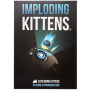 Imploding Kittens Expansion Set - A Russian Roulette Card Game, Easy Family-Friendly Party Games for Adults, Teens & Kids - 20 Card Add-on