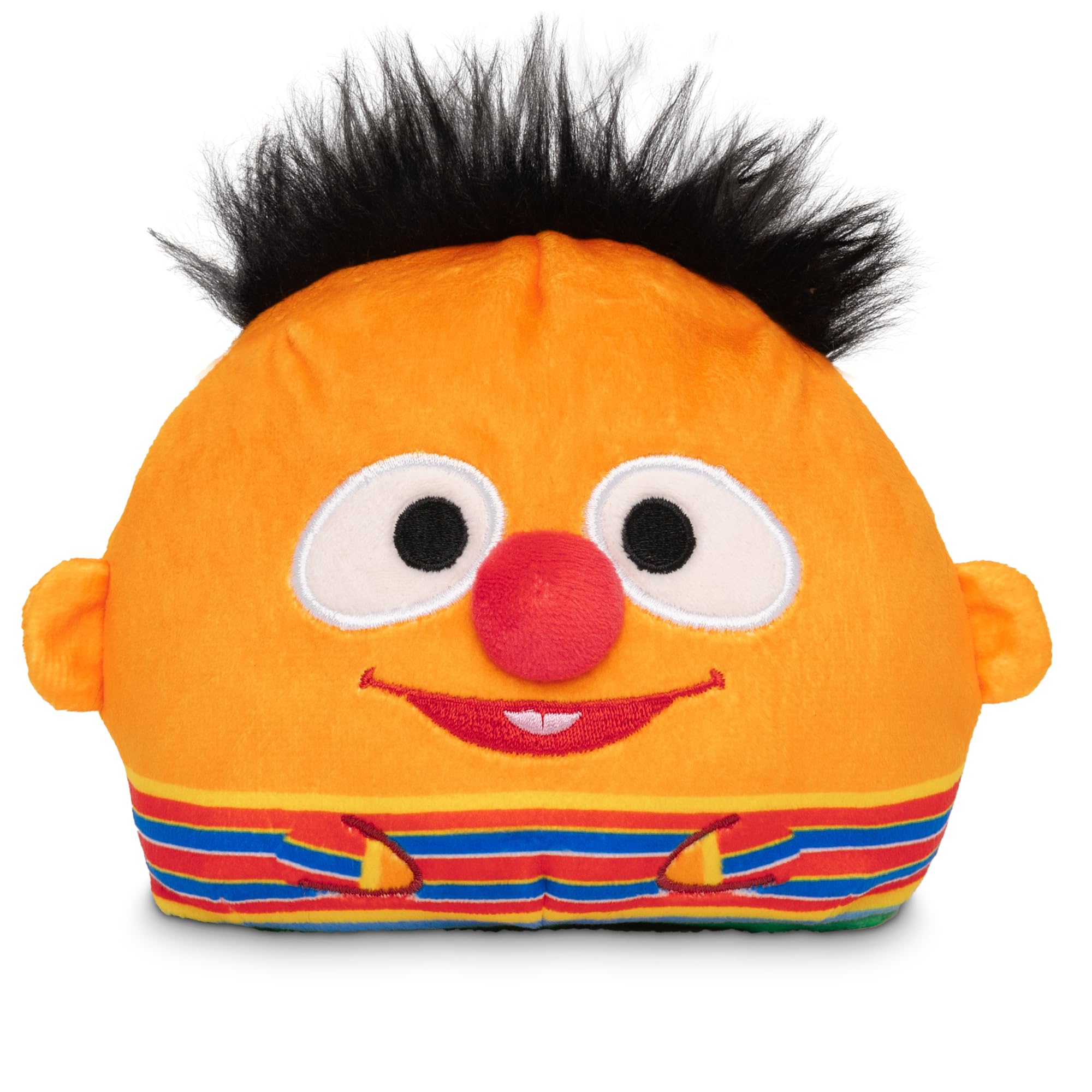 TeeTurtle Bert and Ernie 4" Reversible Sesame Street Plushie - Cute Kawaii Soft Stuffed Mood Toy for Kids and Adults