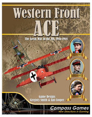 Compass Games Western Front Ace: The Great War in The Air, 1916-1918 Board Game