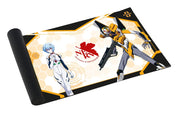 Japanime Games Evangelion: EVA 00 Playmat Gaming Playmat | Large Size (24” x 14”) | Premium Neoprene Surface, Non-Slip Base | Your Favorite Heroes