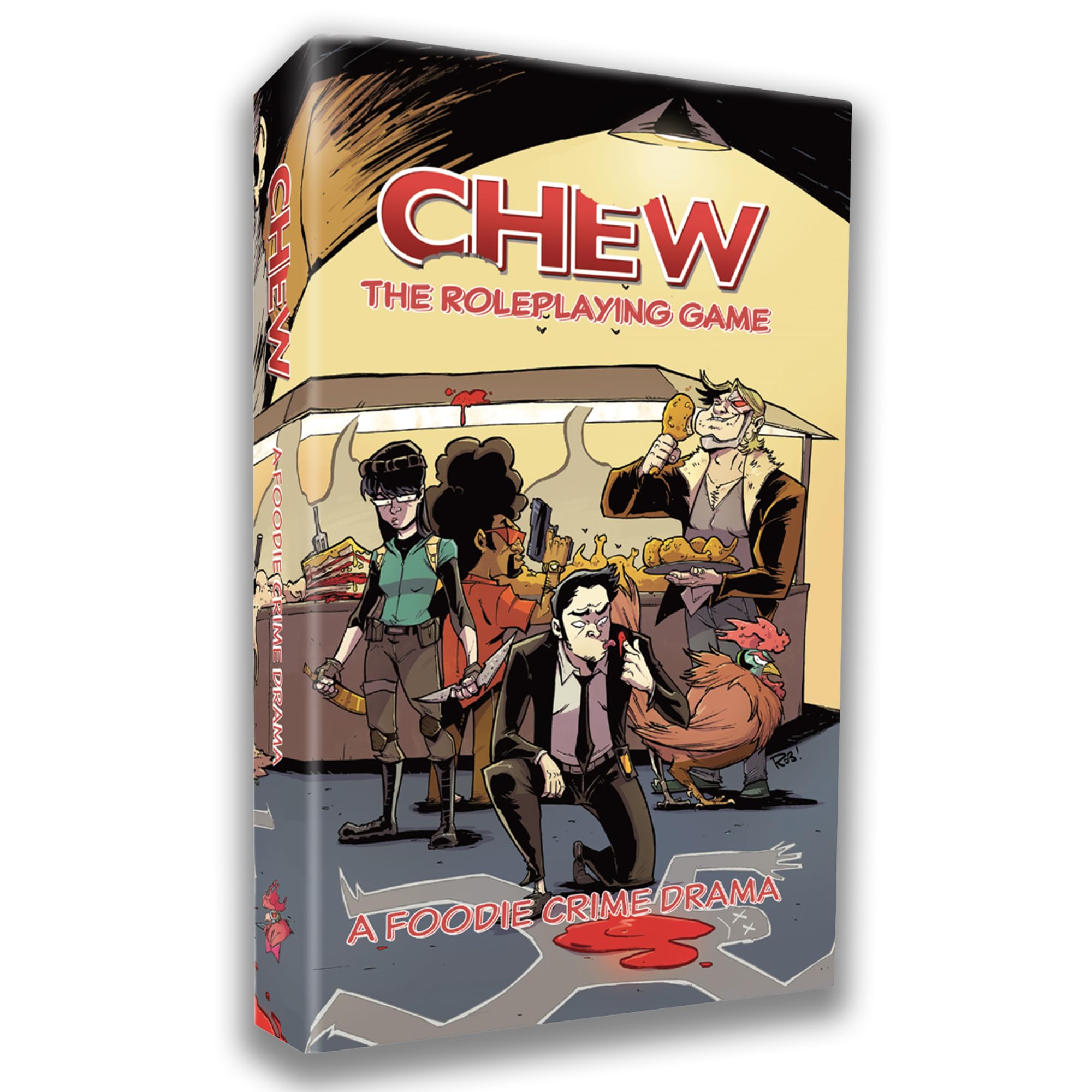 CHEW: The Roleplaying Game (RPG Book + PDF)