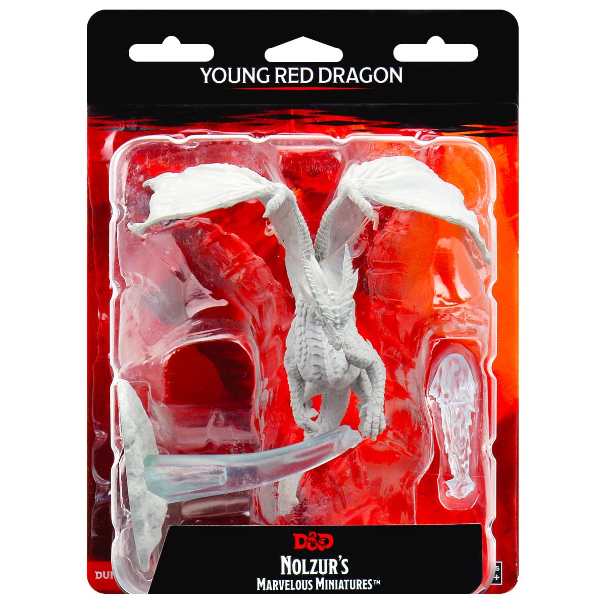 D&D: Nolzur's Marvelous Minis: Young Red Dragon W11 (Unpainted)