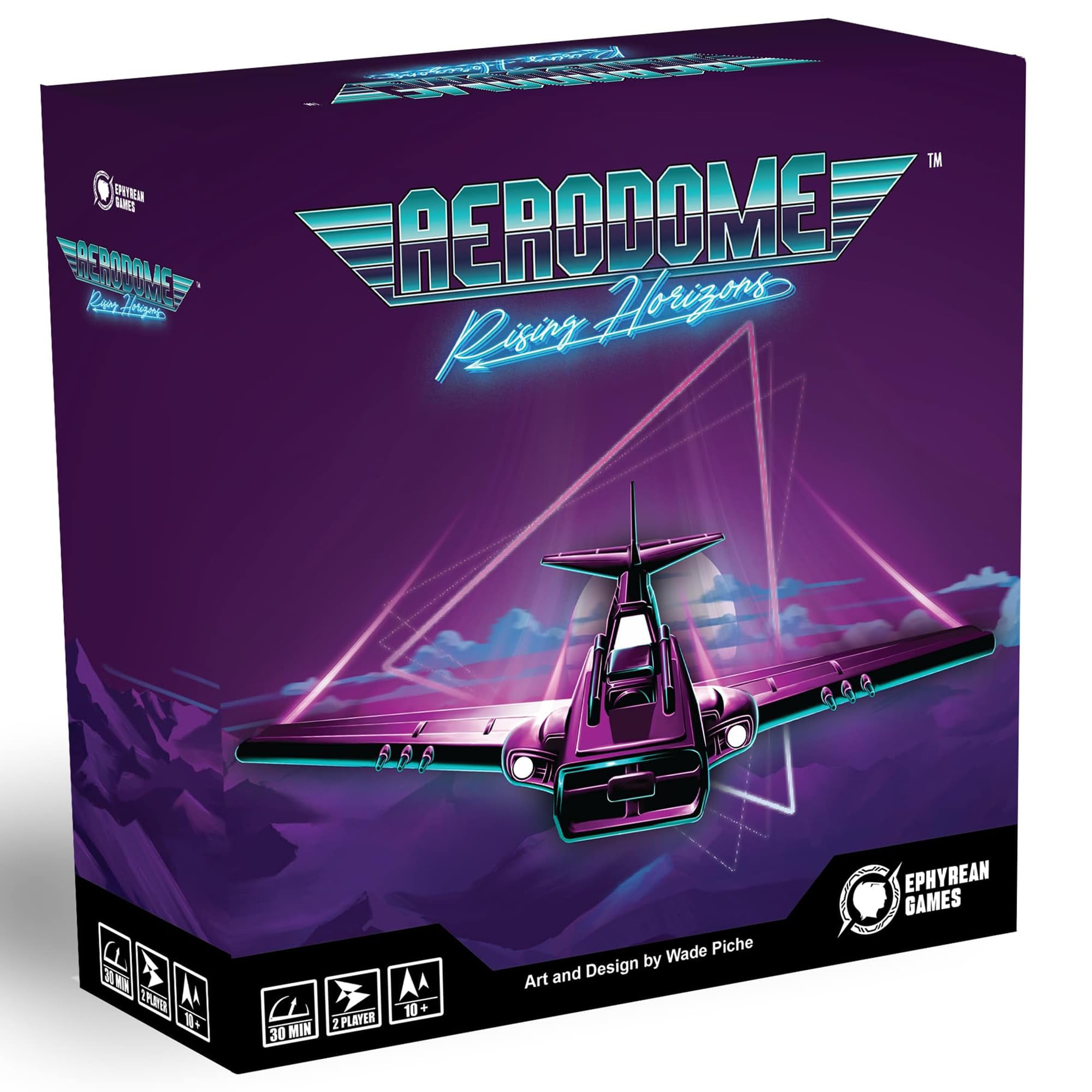 Ephyrean Games Aerodome: Rising Horizons Core Set -Tactical Aeriel Combat Card Game, Flying Fighters, Simultaneous Play, Age 10+, 2-8 Players, 30 Min