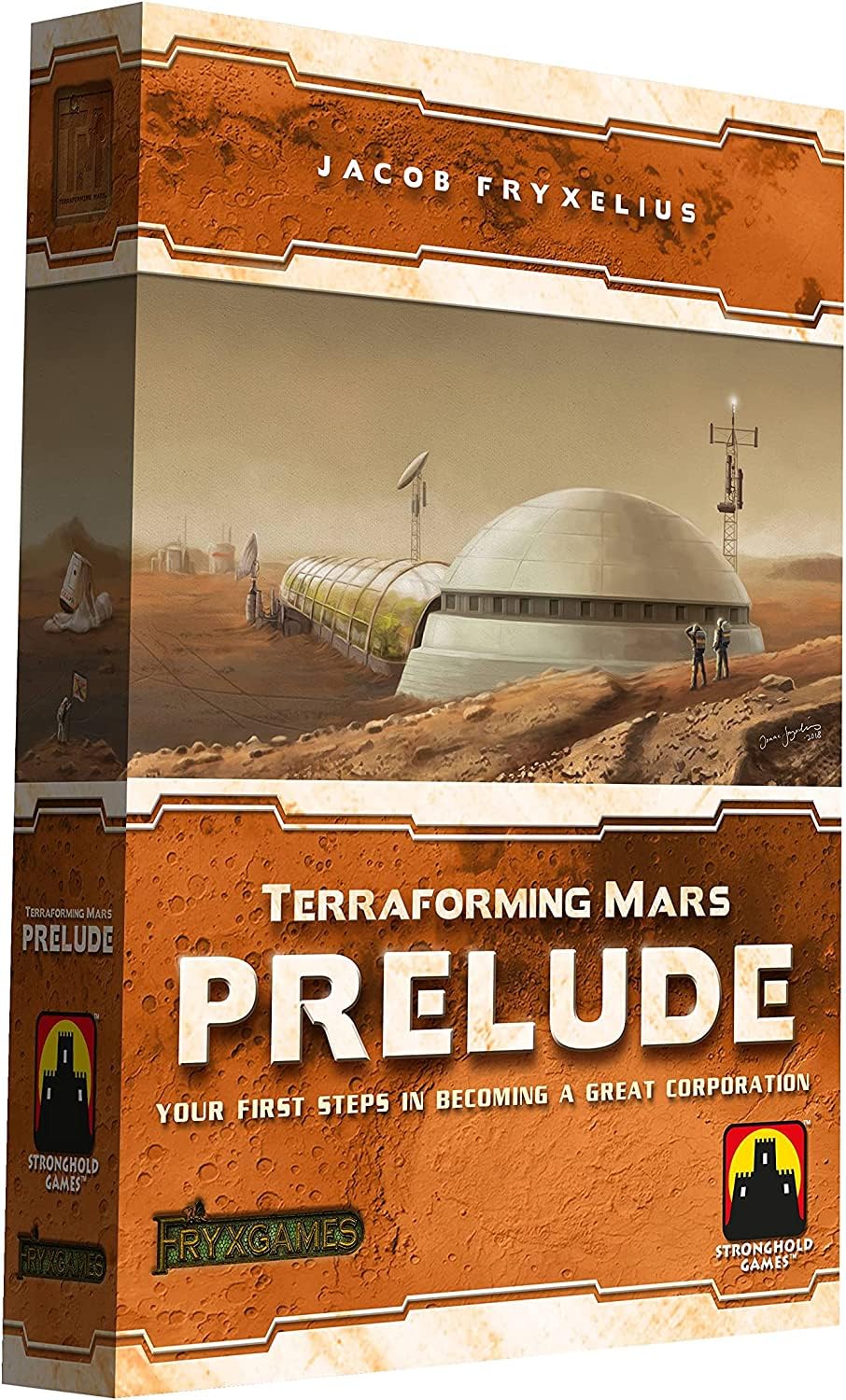Terraforming Mars: Prelude Expansion by Stronghold Games | Engine-Building Card Module with Accelerated Start | Add Corporations and Projects | 1-5 Players Ages 12+ | Requires Base