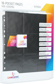 Sideloading 18-Pocket Pages: 10 pg Black
