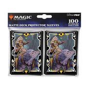 Ultra PRO - Tarkir Dragonstorm Felothar The Steadfast (Abzan Armor Commander Deck) 100ct Deck Protector Sleeves for Magic: The Gathering | Magic Gathering Accessories MTG Card Protection TCG Sleeves