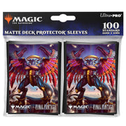 Ultra PRO - Final Fantasy x Universes Beyond Summon Bahamut 100ct Deck Protector Sleeves for Magic: The Gathering | Trading Card Accessories, Collectible Card Game Gear, Final Fantasy Collectibles