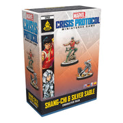 Marvel: Crisis Protocol Shang-Chi & Silver Sable Character Pack - Unleash Martial Arts Mastery! Tabletop Superhero Game, Ages 14+, 2 Players, 90 Minute Playtime, Made by Atomic Mass Games