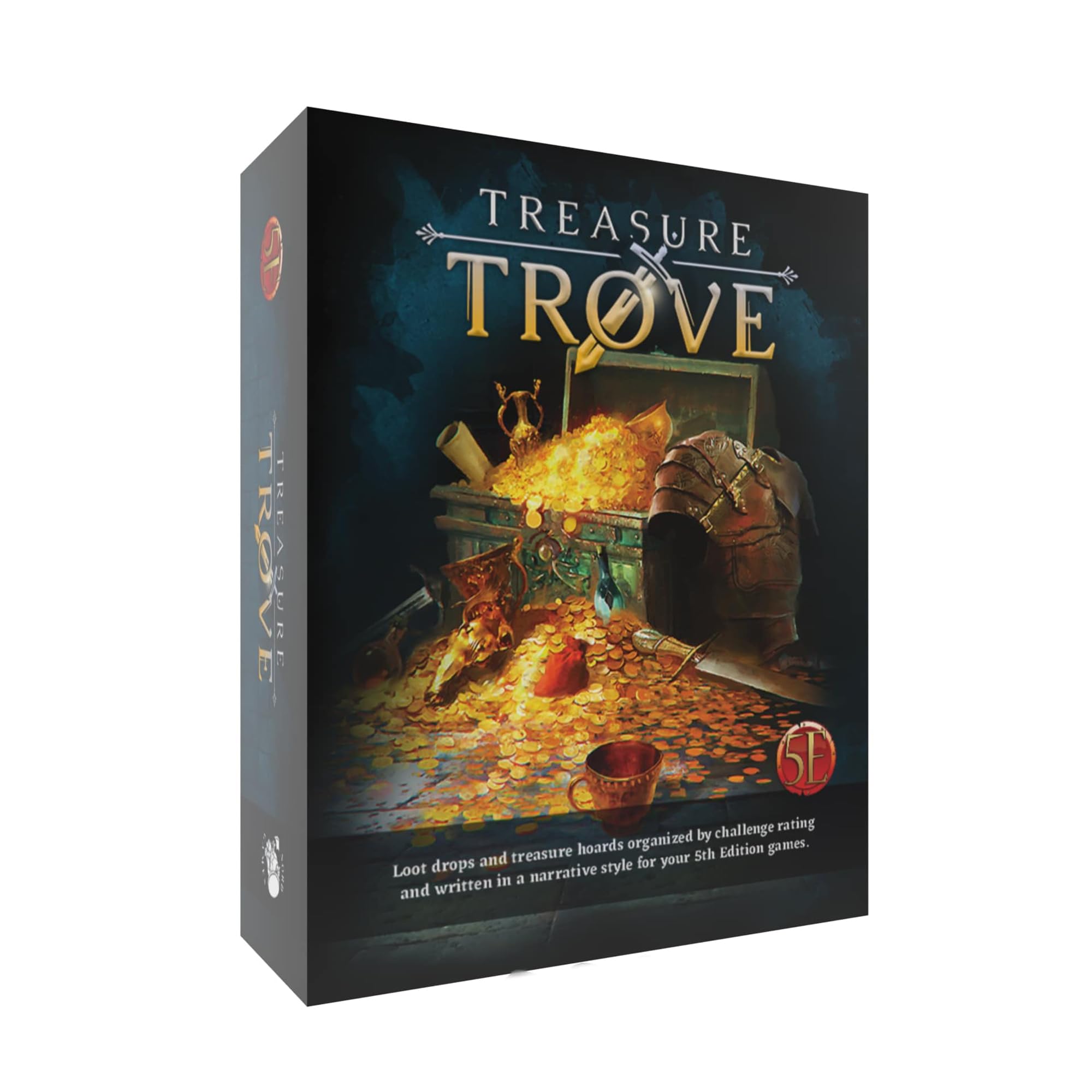 Nord Games: Treasure Trove: Boxed Set - 5e RPG Storytelling Cards, Loot Drops & Treasure Hoards, 300 Tarot Sized Cards, D&D Tabletop Roleplaying Game
