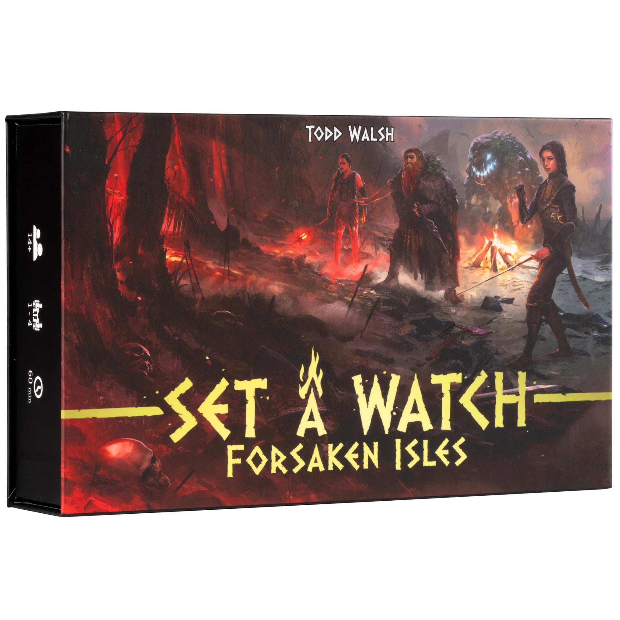 Set a Watch Forsaken Isles – Standalone Cooperative Adventure Game, 1–4 Players, Ages 14+, Strategic Puzzle Board Game, New Doom & Short Game Mode