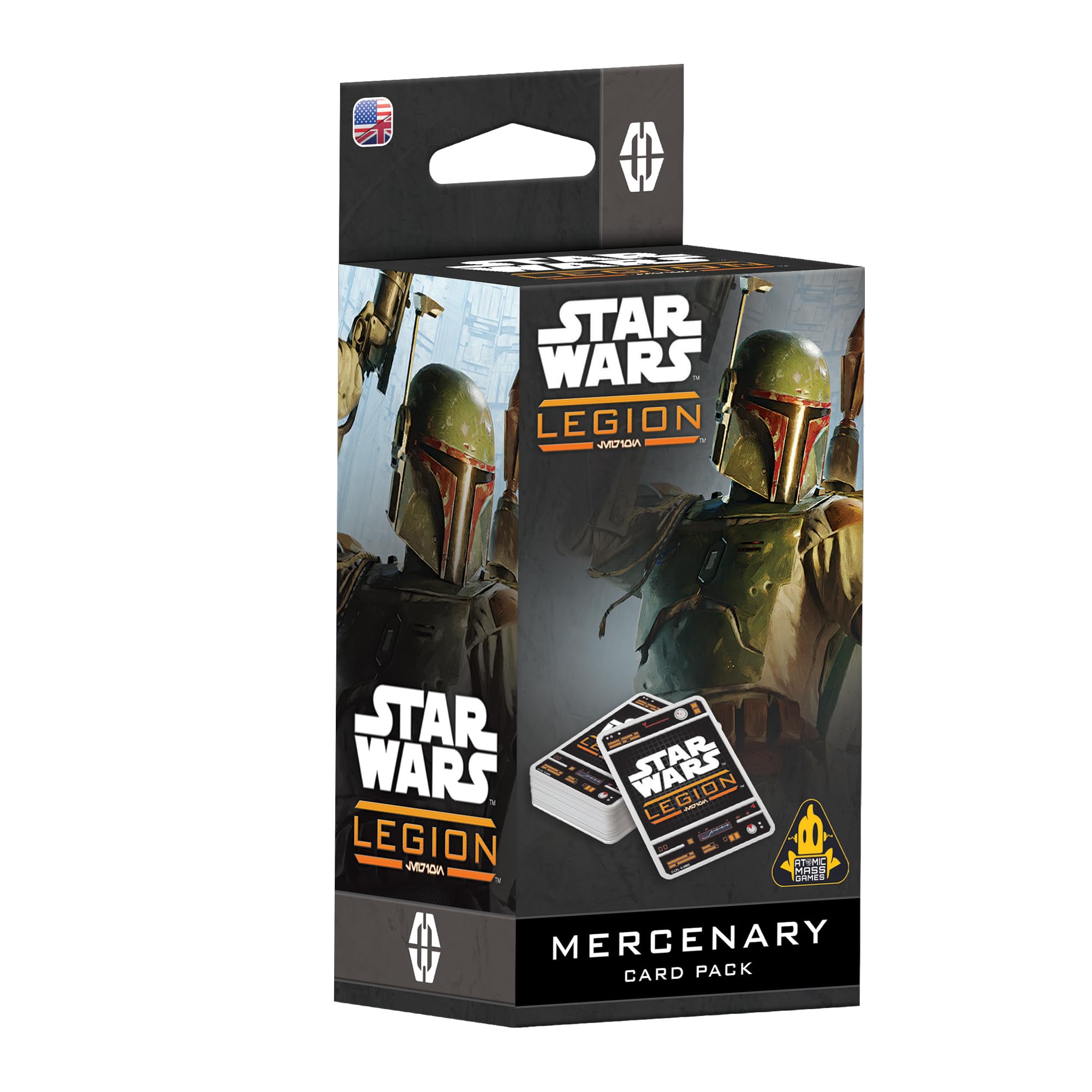 Star Wars: Legion Mercenary Card Pack - Tabletop Miniatures Game, Strategy Game for Kids and Adults, Ages 14+, 2 Players, 3 Hour Playtime, Made by Atomic Mass Games