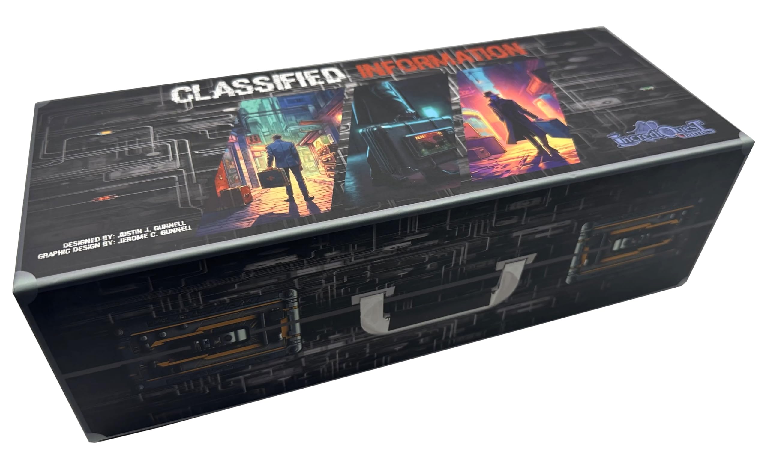 Classified Information - Deluxe, 2 Players, 12 Years and Up.