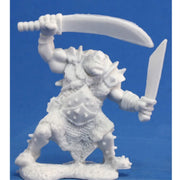 Reaper Orc Stalker with Two Weapons 77051 Miniatures
