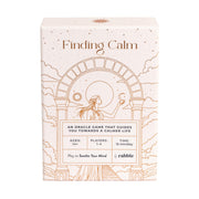 Finding Calm - A Calming Tarot Card Game | 1-4 Players, Includes Guidebook for Mental Health, Mindfulness, and Positive Affirmations, for Oracle Beginners