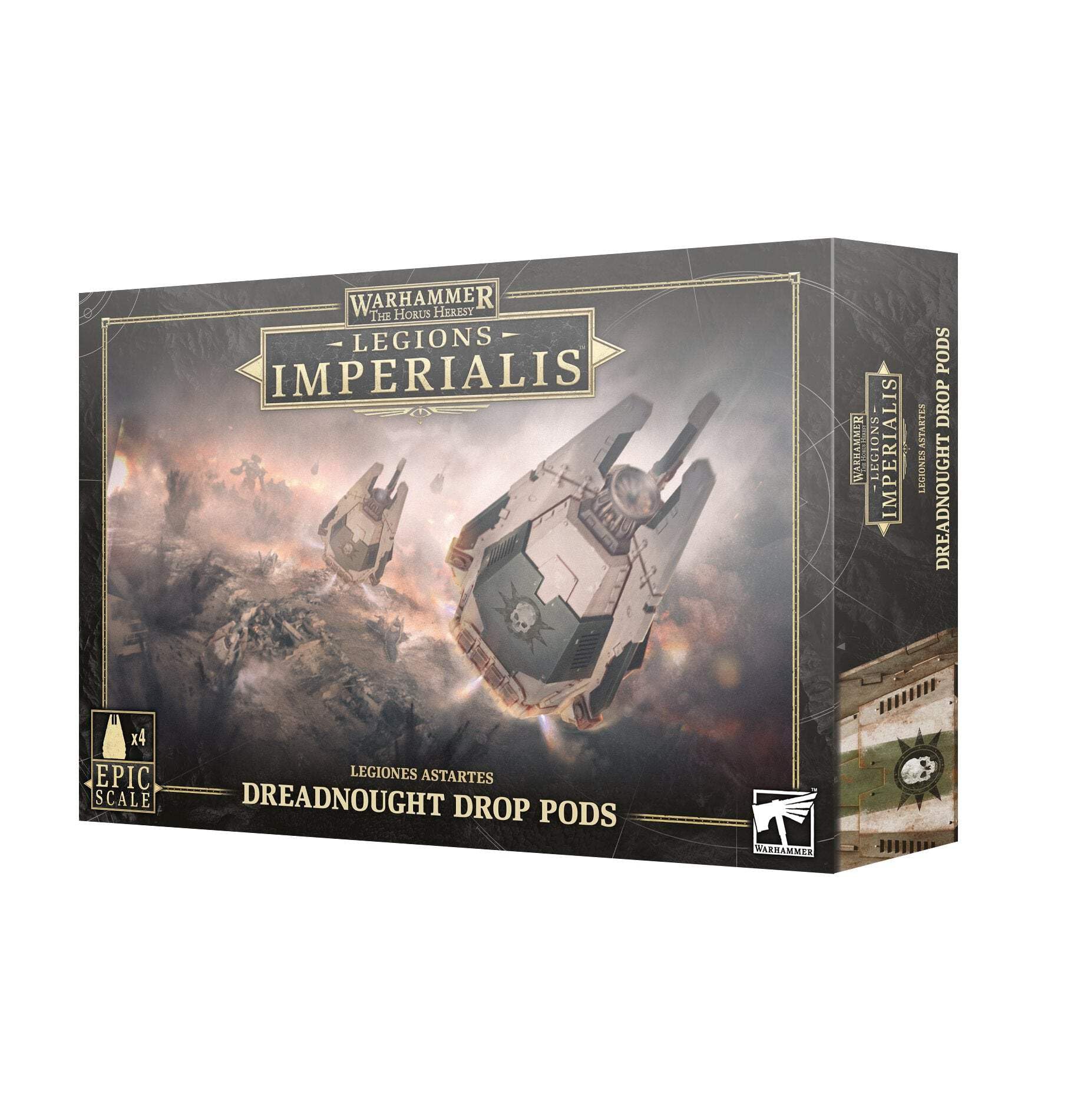 Warhammer Games Workshop Horus Heresy - Legions Imperialis: Dreadnought Drop Pods [Epic Scale]