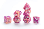 Gate Keeper Games & Dice Gatekeeper Games Aether Dice Rasberry and Cream, Multi