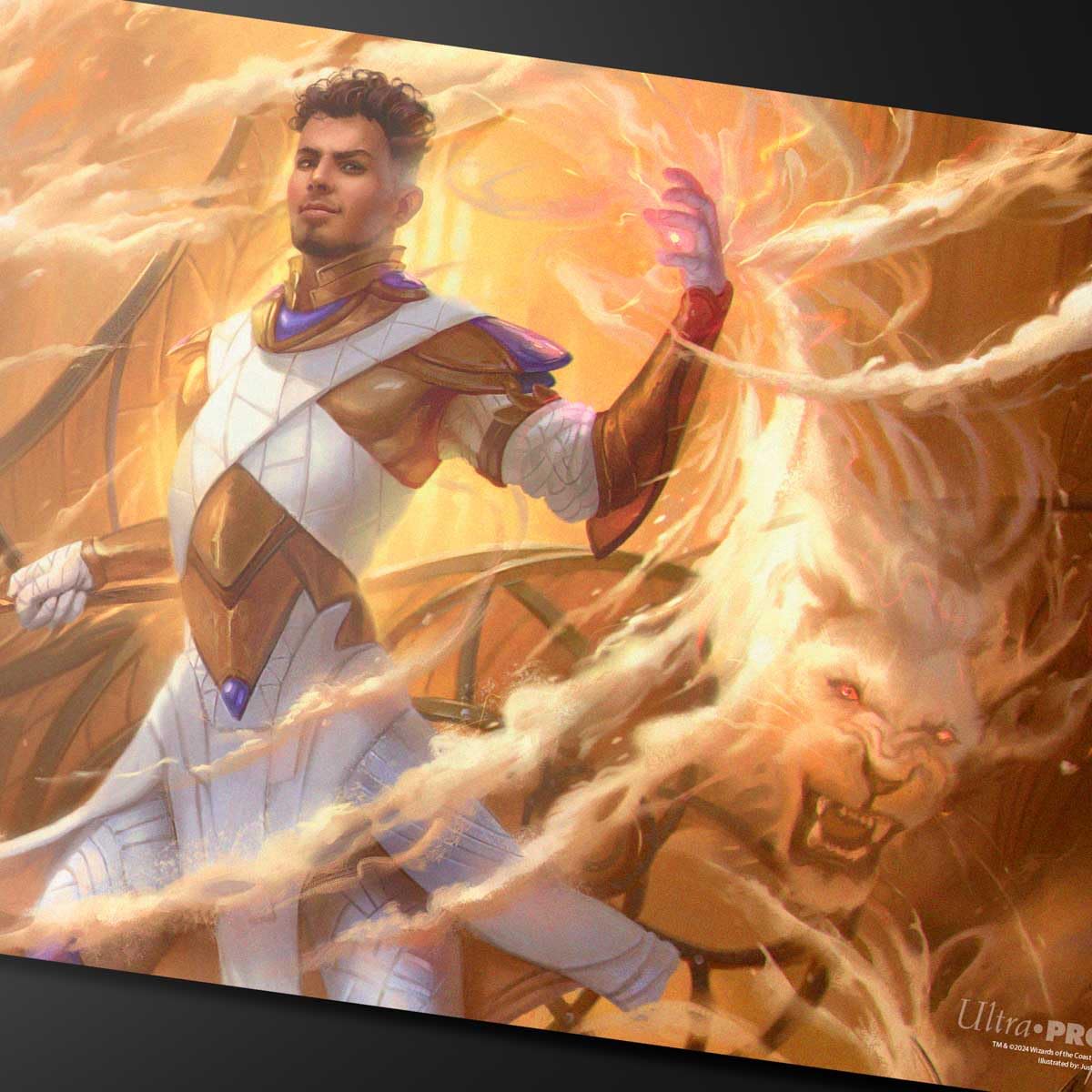 Ultra PRO - Aetherdrift Basri, Tomorrow’s Champion Playmat for Magic: The Gathering, Use as Mousepad, Desk Mat, Protects MTG Cards During Gameplay, TCG Trading Card Games