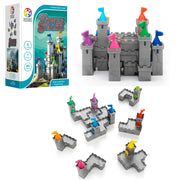 SmartGames Tower Stacks – 3D Logic Puzzle Game with 80 Challenges for Ages 7+