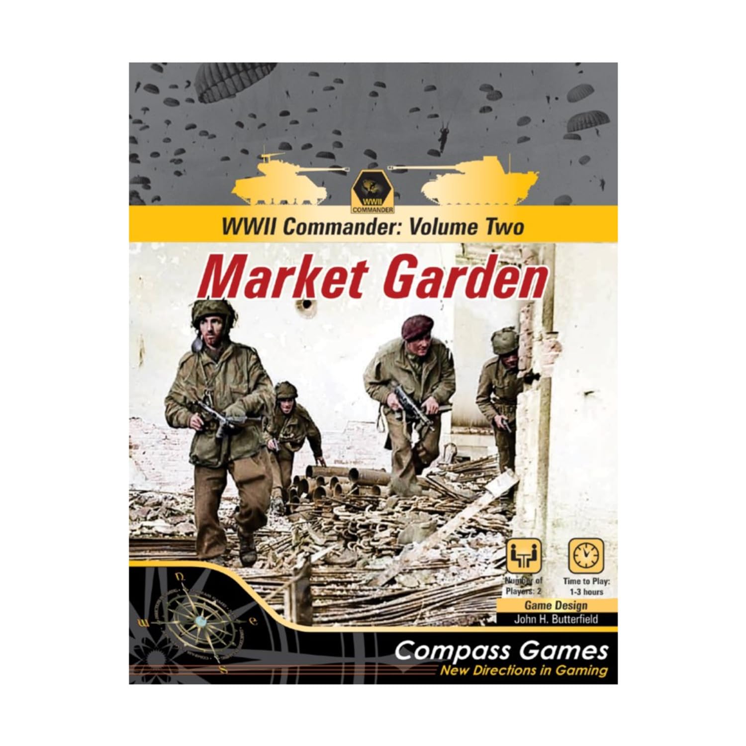 Compass Games WWII Commander: Volume Two - Market-Garden