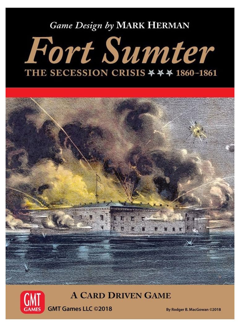 GMT Games GMT1808 Fort Sumter The Secession Crisis 1860 1861, Multicoloured