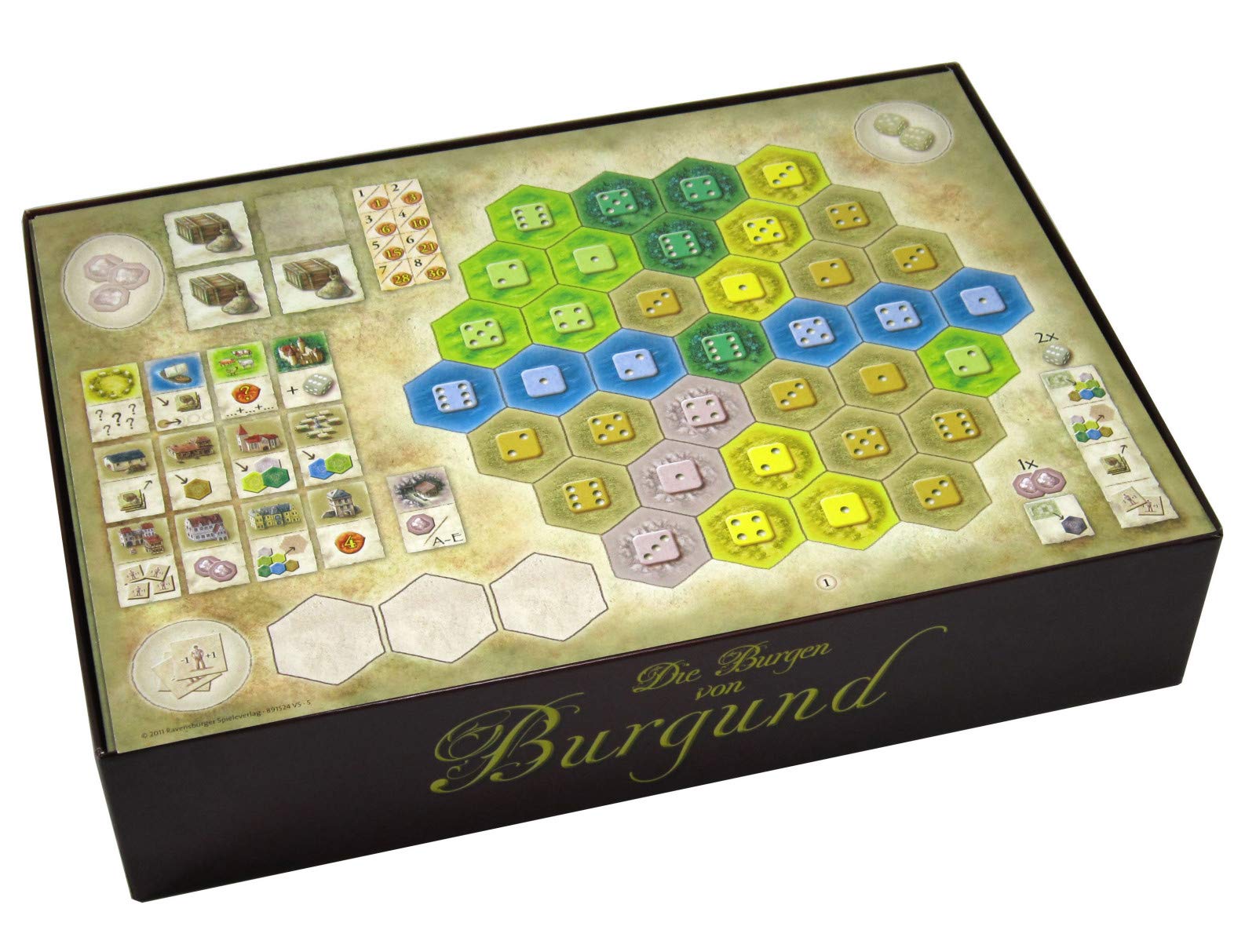 Castles Of Burgundy Insert