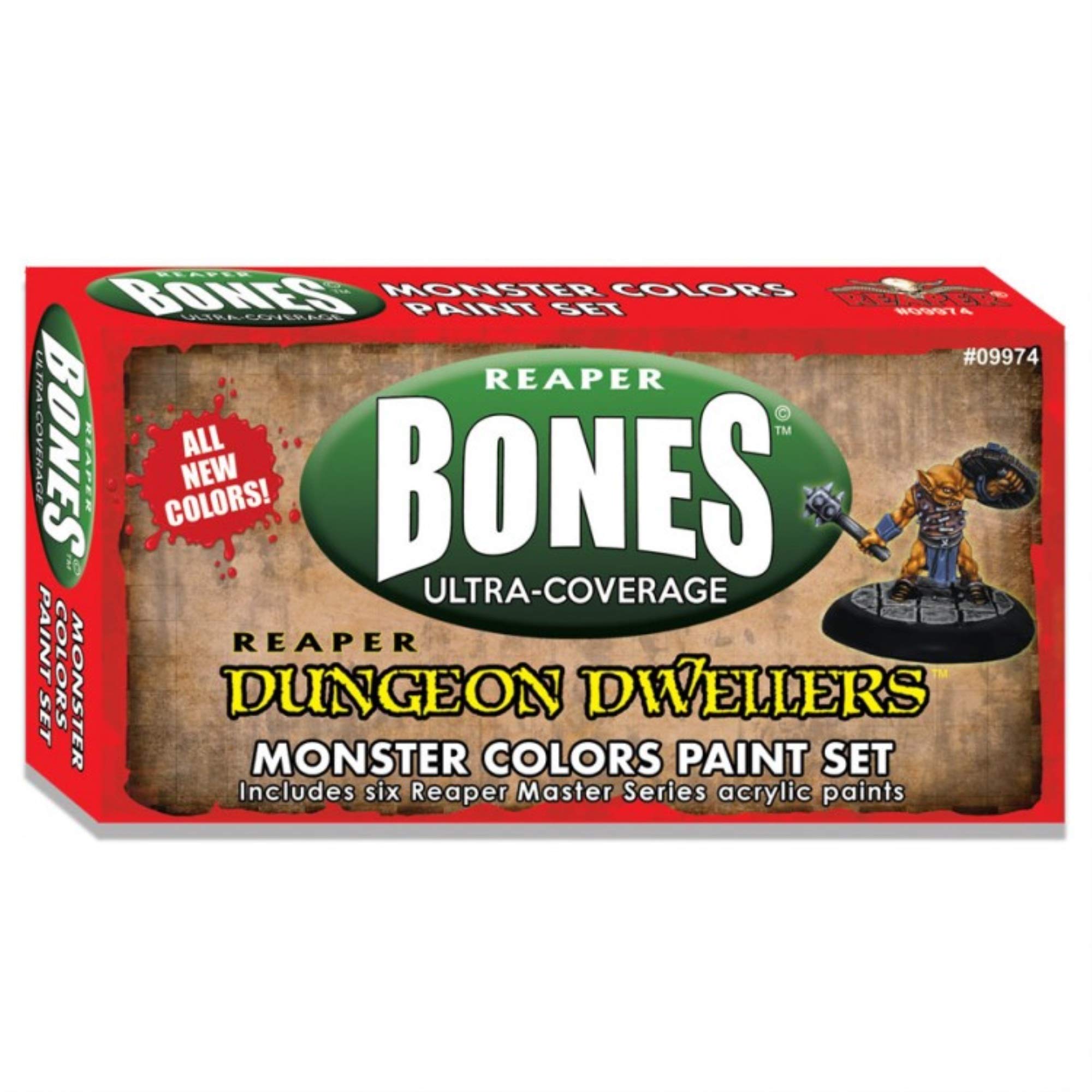 Dungeon Dwellers: Monster Colors Paint Set