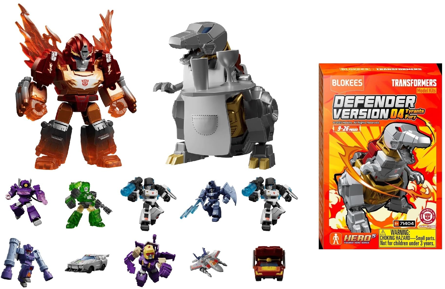 Blokees: Transformers: Defender Version 04: Tyrant's Fury PDQ (12)