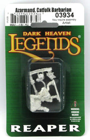 Dark Heaven Legends: Azarmand, Catfolk Barbarian