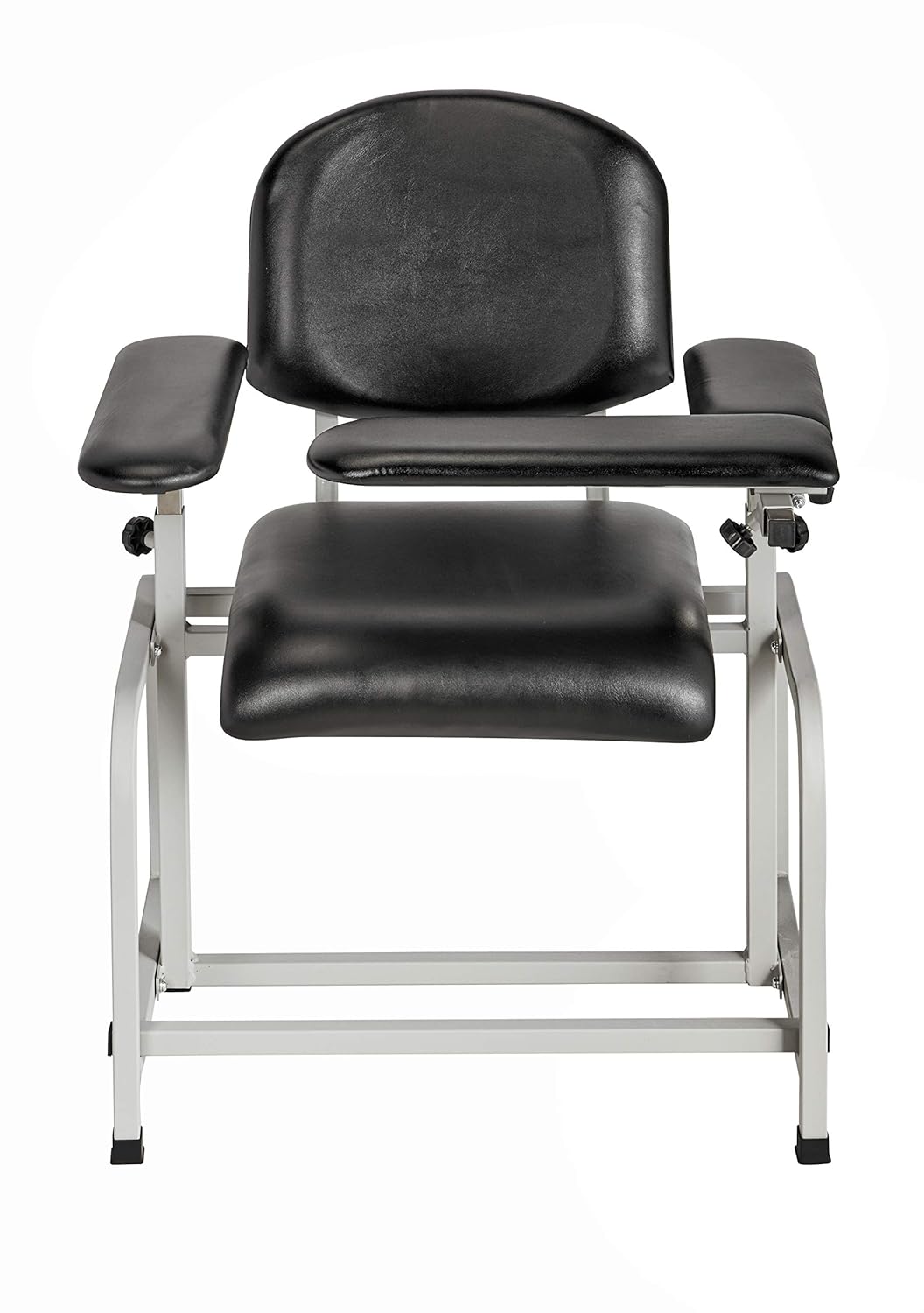 Black Padded Phlebotomy Blood Drawing Chair