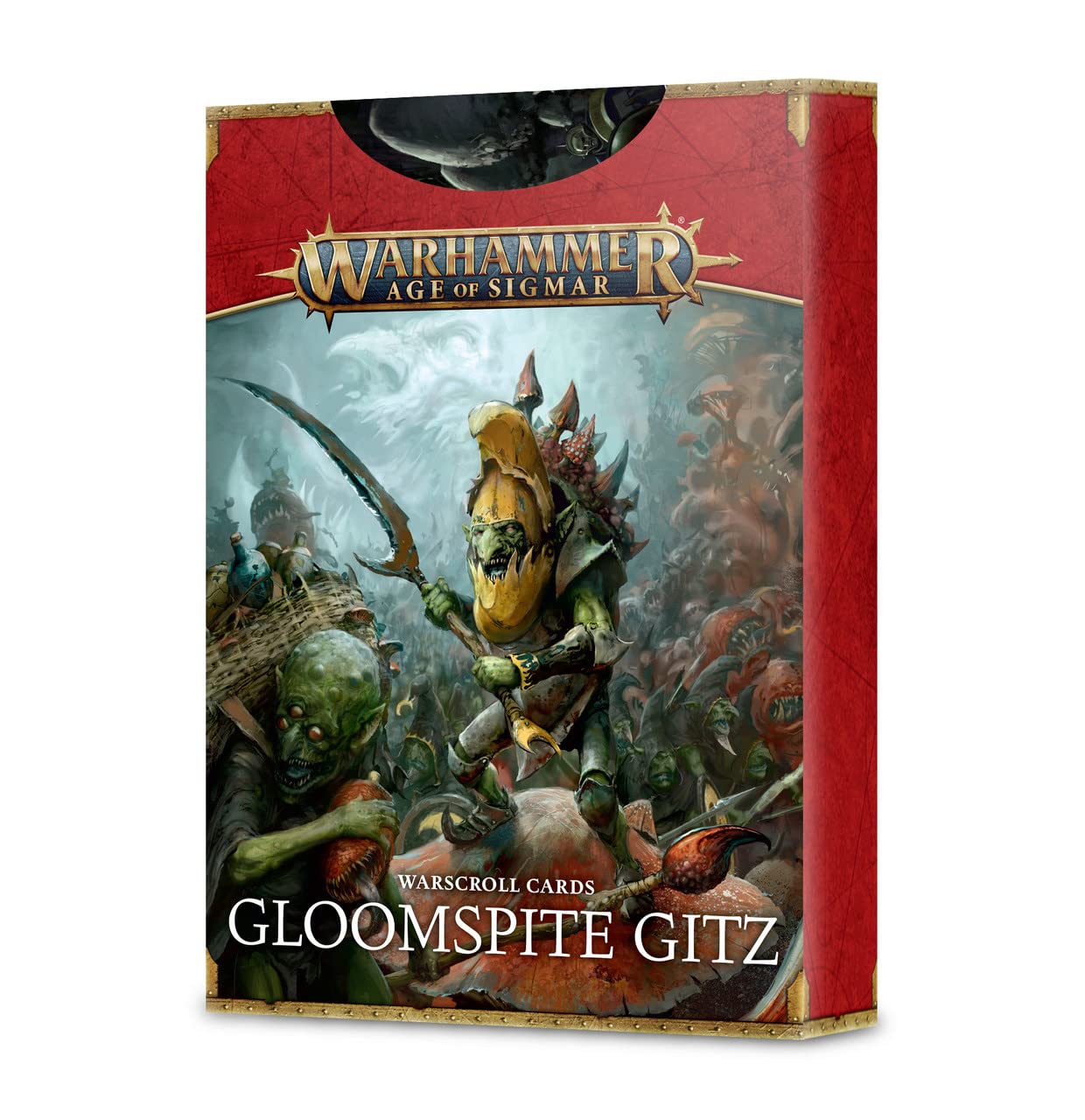 89-64 Warhammer Age of Sigmar: Gloomspite Gitz: Warscroll Cards