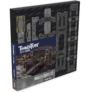 TinkerTurf Sci-Fi Terrain: MagLev Depot v2, Neutral Theme, Sturdy, Affordable, Great-Looking Full-Color Terrain, Quick and Easy to Assemble, Virtually Limitless Setups