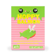 Exploding Kittens Hoppy Salmon 3-6 Players - Ages 6+ - 90 Second Rounds - Easy to Learn Quick Matching Card Game - Party Game, Family Game Night, Kid and Adult Card Game