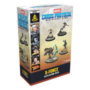 Asmodee Marvel: Crisis Protocol X-Force Affiliation Pack - Cable, Domino, X-23 & Honey Badger, Tabletop Superhero Game, Ages 14+, 2 Players, 90 Minute Playtime