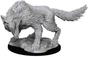 D&D: Nolzur's Marvelous Minis: Winter Wolf W11 (Unpainted)