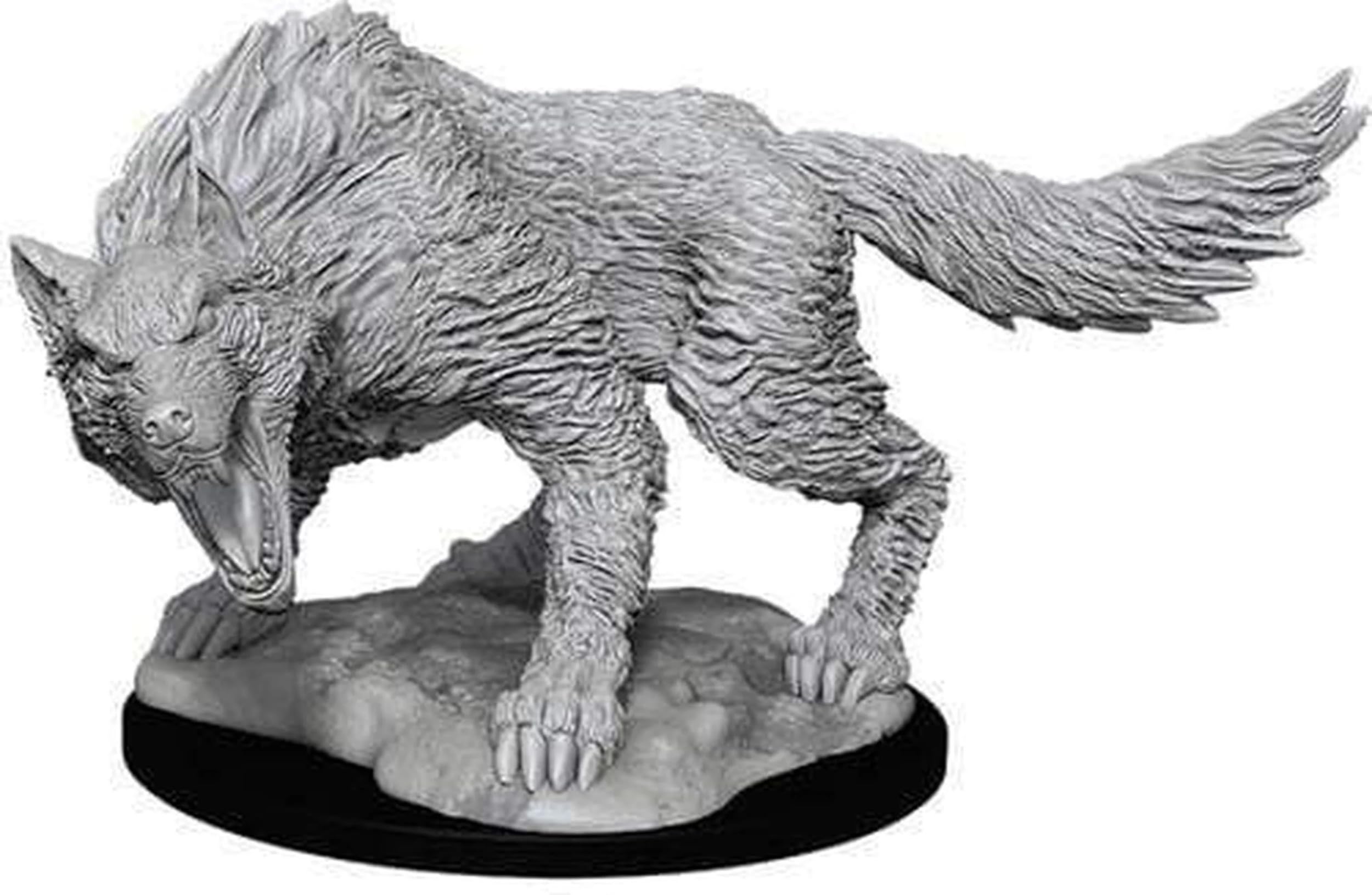 D&D: Nolzur's Marvelous Minis: Winter Wolf W11 (Unpainted)