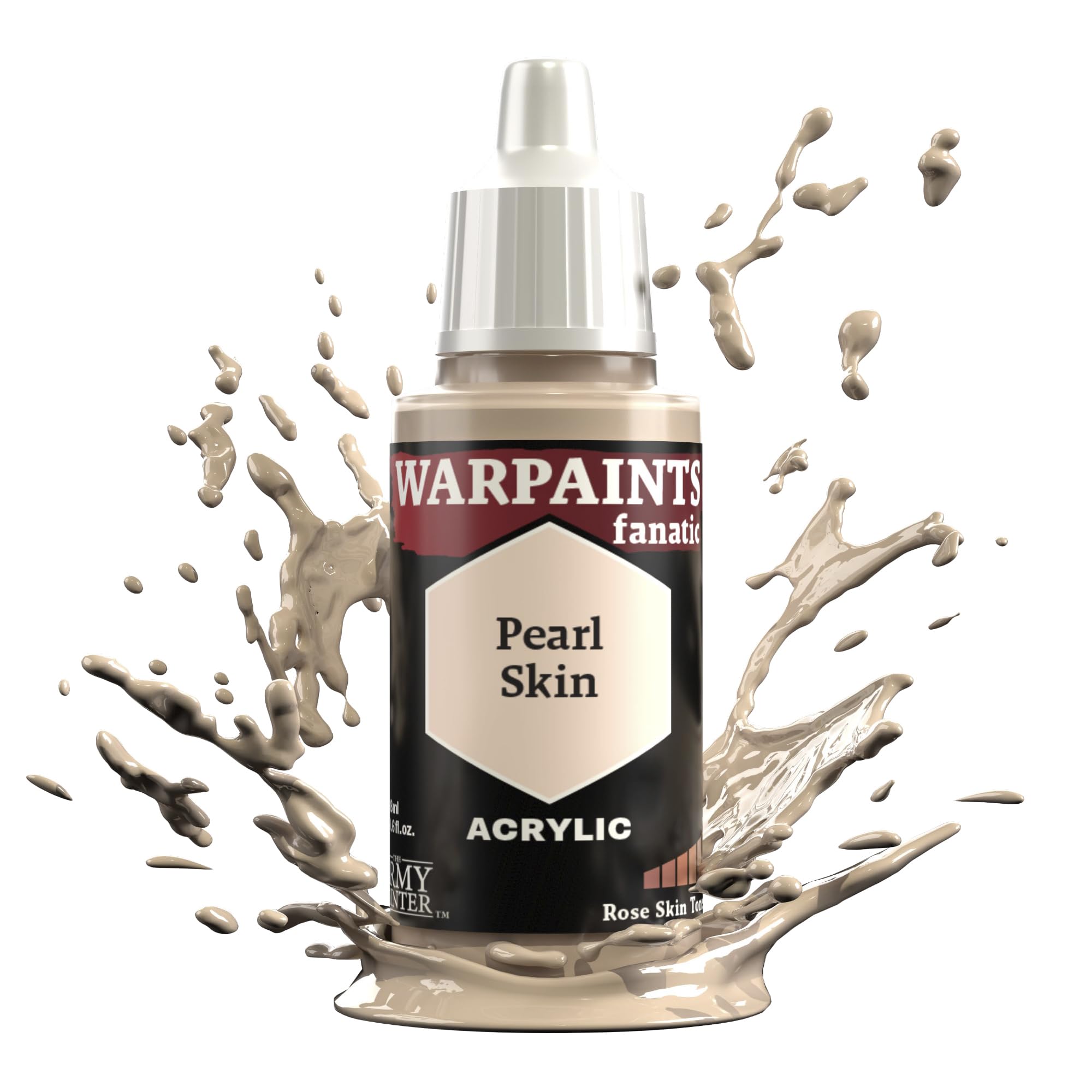 The Army Painter Skin Tones Warpaints Fanatic 18ml Acrylic Paints (Pearl Skin)