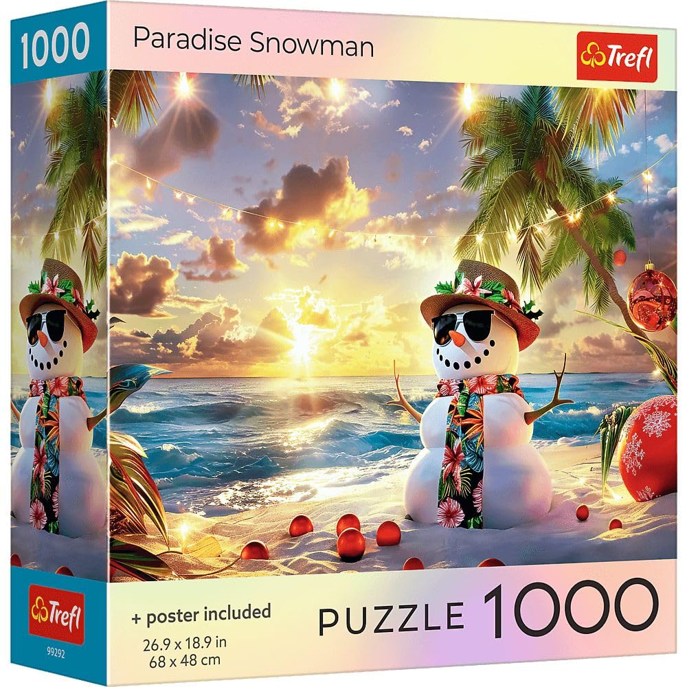 Puzzle: Paradise Snowman 1000 Piece (PREORDER)