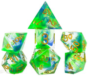 Dice Set - Sharp Cyprus
